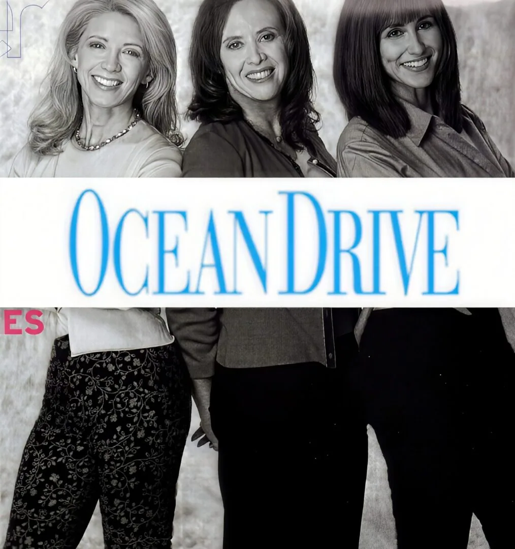 Ocean Drive's Miami Goddesses feature on the three founders of the Go Goddess! game