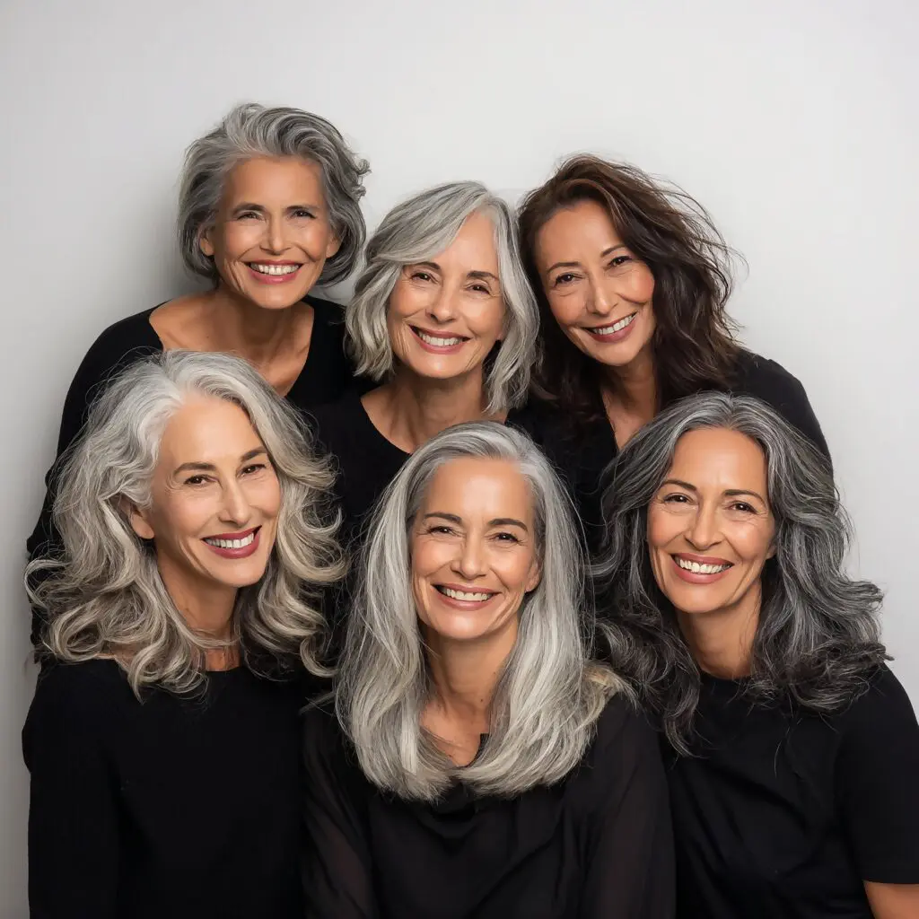 <h2 style="color:#fff !important;">Our Core Focus</h2>
<ul><li><b>Embracing Silver:</b> The Beauty Revolution
</li>
<li>Building a Community of Empowerment
</li>
<li>Bold Style at Any Age
</li>
<li><b>Graceful Aging: </b>
Beauty Tips and Insights
</li>
</ul>